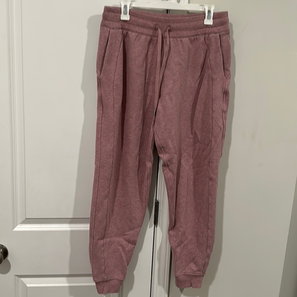 lululemon Scuba High-Rise Jogger Full Length in Heathered Pink Taupe